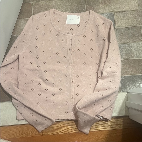 Coco McCall Pointelle Cardigan - Picture 6 of 8